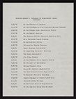 Senator Morgan's "Speaking of Washington" Radio Program. Index of Broadcasts